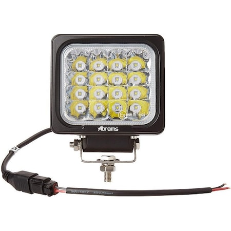 Abrams 5" Heavy Duty Series 16 LED 48W 3840LM LED Work Light - Spot HDS-48S